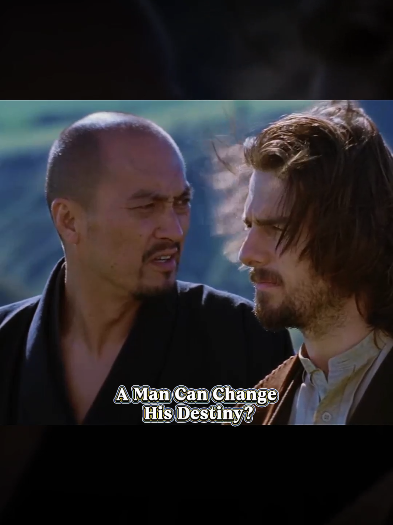 ‘Can a Man Change His Destiny?’ – Katsumoto and Algren’s Deep Conversation | The Last Samurai In The Last Samurai, Katsumoto and Algren share a profound conversation about destiny, honor, and the path a man chooses in life.  Katsumoto asks, ‘Do you believe a man can change his destiny?’ to which Algren responds with quiet reflection.  This moment captures the film’s deep philosophical themes, exploring the balance between fate and personal choice in the way of the samurai.  #samurai #bushido #thelastsamurai #shortsviral