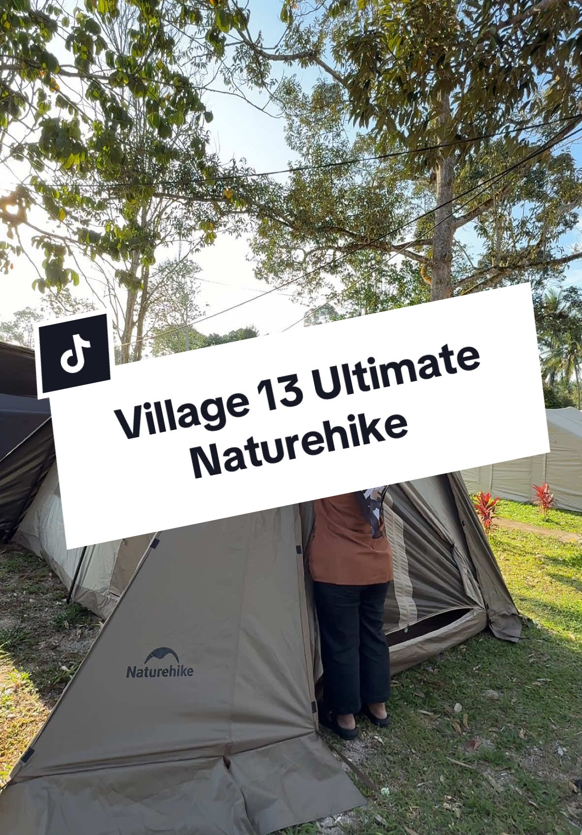 Village 13 Ultimate yang terbaru dari Naturehike; semestinya dari @Campguru.os 👍🏼 @bangbotak  #village13flagship #village13 #village13ultimate #naturehike #camping #tlcampingtent. 