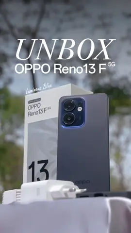 💖ชวนเธอมาแกะ! OPPO Reno13 F 5G สี Luminous Blue 💙 เป็นของขวัญพิเศษให้คนที่รัก ได้แล้ววันนี้! 🎁เริ่มเพียง 12,999.- #OPPOTH #PRODUCT #opporeno13series #ถ่ายรูปสวยด้วยมือถือ #ช้อปลดหย่อนภาษี💸 #unboxing #แกะกล่อง #โทรศัพท์มือถือ #หรูหรา #มือถือ2025 