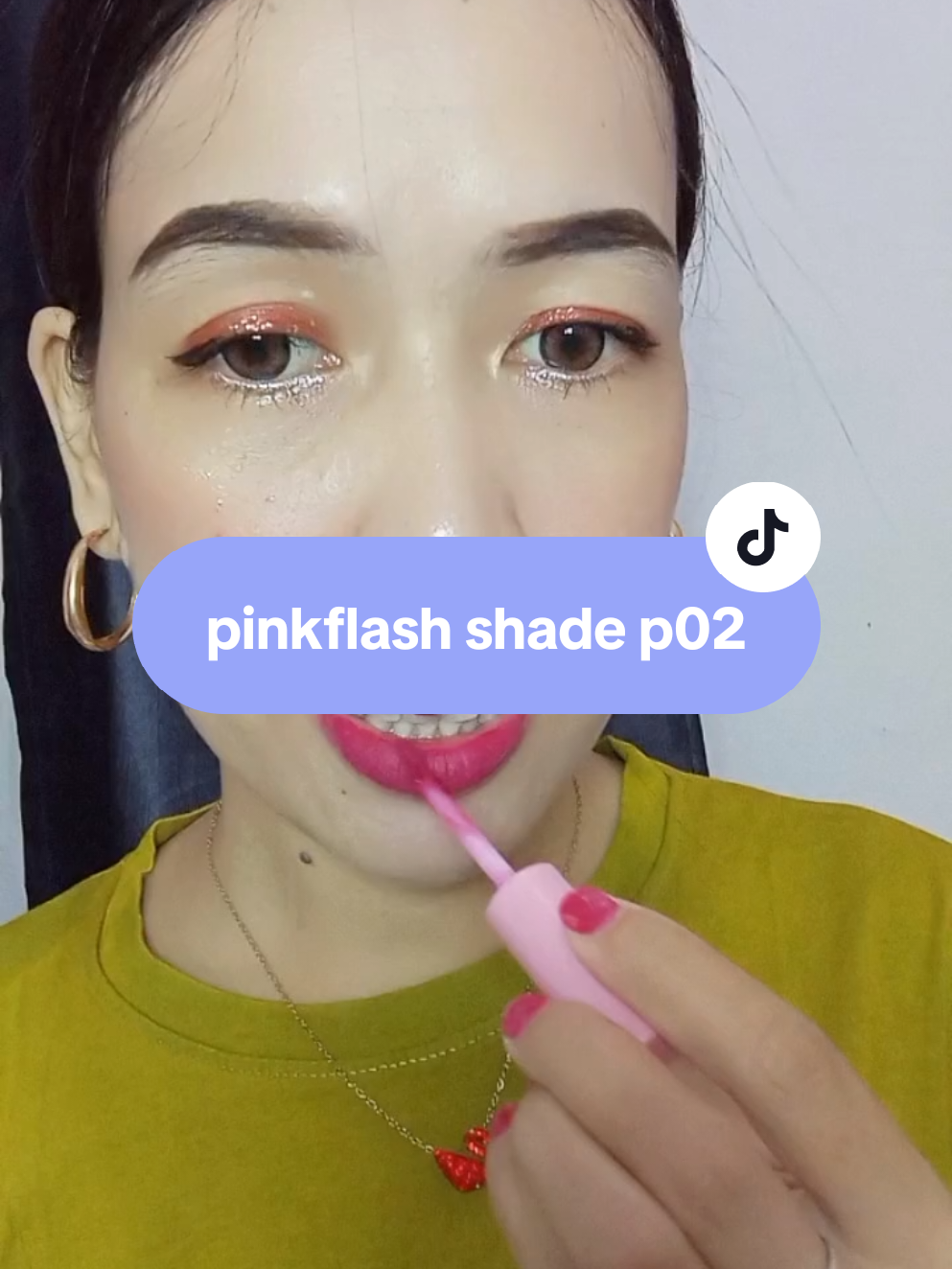 Membalas @yuliafitri019 shade p02#lipstick #pinkflash 