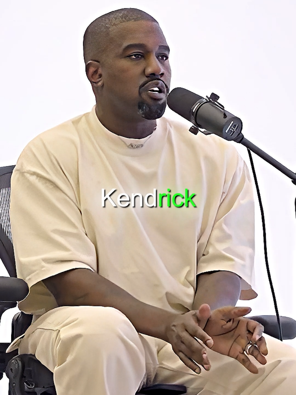 Kanye West on Kendrick Lamar vs. Drake 😳🔥 #kendricklamar #drake #kanyewest 