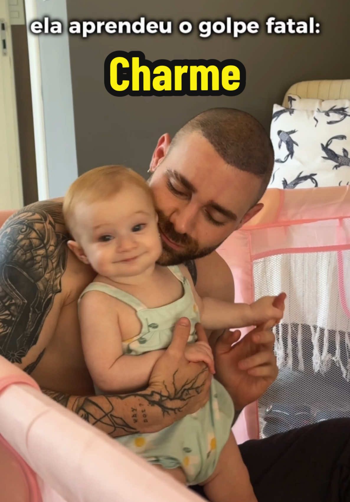 É assim que vai conseguir 80% de tudo na vida daqui pra frente #paidemenina 