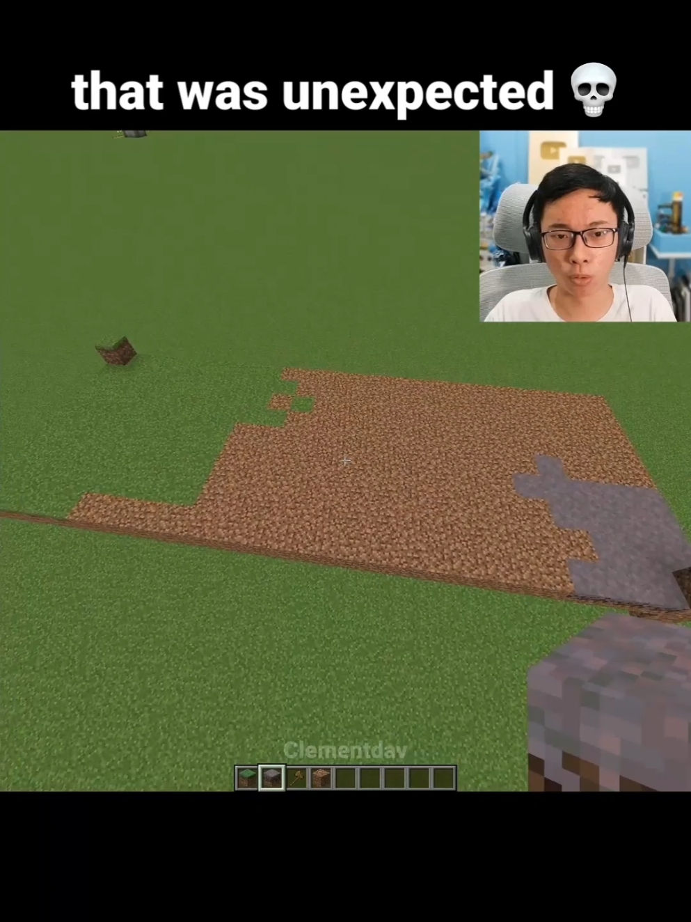 Minecraft Mycelium Moment #Minecraft #minecraftmoment #minecraftmemes #fyp (Inspired by: Hansskt)