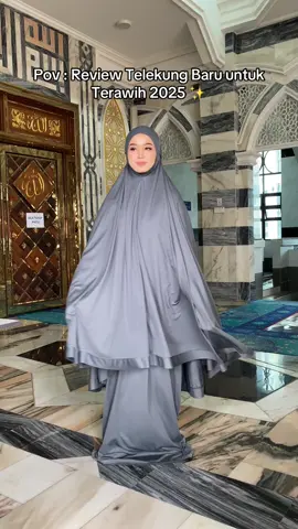 Review Telekung Baru untuk Terawih 2025 ✨ #telekung #tiktokviral #tiktokshop #telekungtravel #umrah #telekungsolat #tudungbawal #telekungasoftawning #telekungsejuk #tiktokpaydaysale #crazyfriday #telekungnabella #bajukurung #mukena #solatterawih #telekungmurah #bawal 
