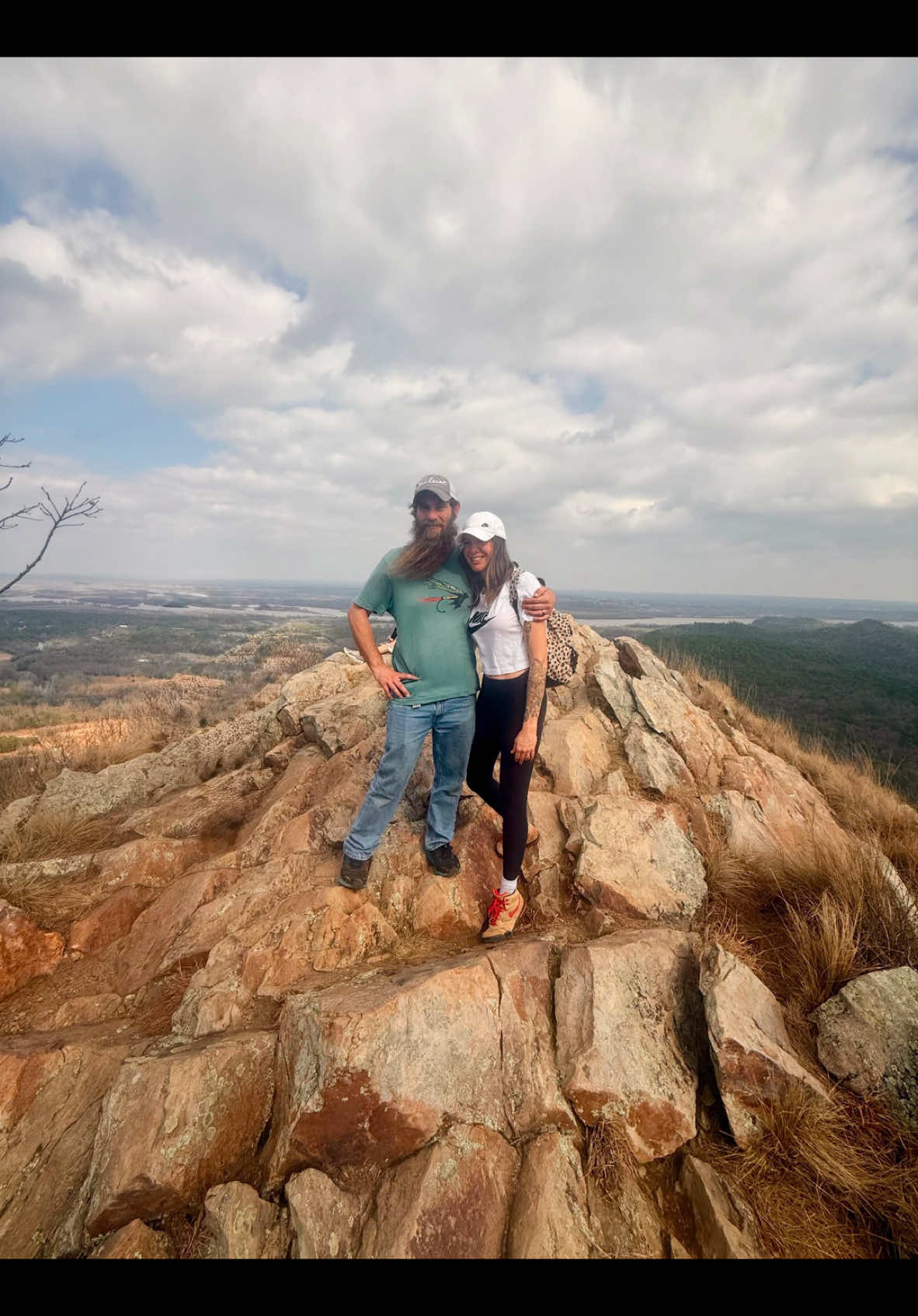 “Hey let’s go hike up a mountain” #pinnaclemountain 