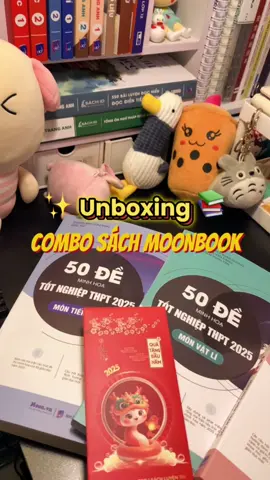 cùng @MoonBook- Top 1 sách luyện thi chinh phục kì thi THPTQG 2025 ✨📝 #xuhuong #viral #unboxing #tiktokshop #sachhay #fyp #study #dailyvlog 