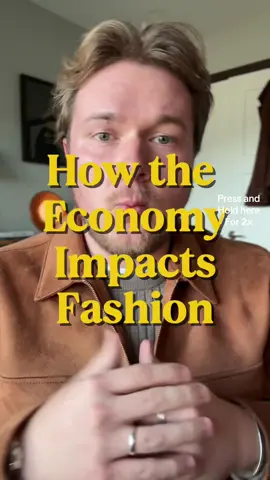 Fashion follows the economy. When times are good, style is bold—when times are tough, we go practical. Ever notice how secondhand shopping booms during recessions? How about trends like fisherman aesthetic, eclectic grandpa and old money aesthetic? Let’s break down how economic cycles shape the way we dress. #fashionhistory #economy #secondhandfashion #y2kaesthetic #eclecticgrandpa #oldmoneyaesthetic 