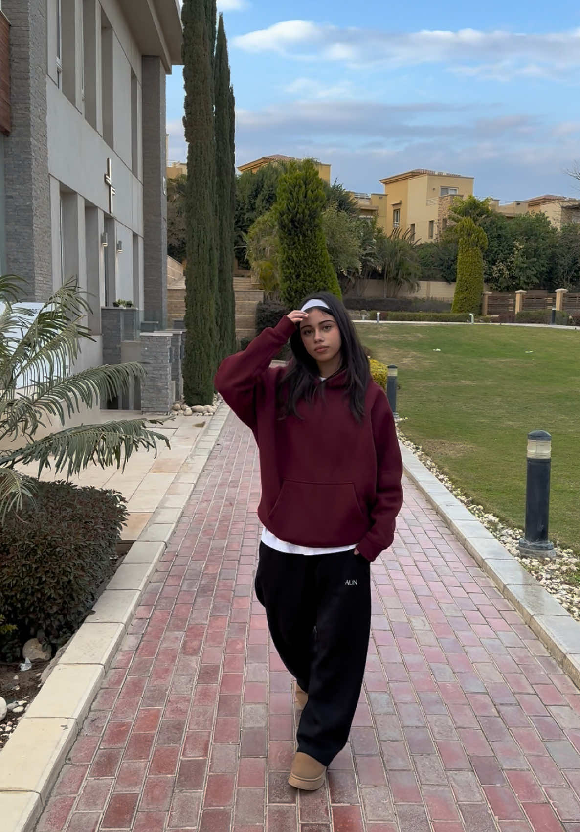 Get your valentines hoodie ❤️ #hoodie #burgundy #clothing #clothes #brand #viral #tiktok #explore #egypt #مصر 