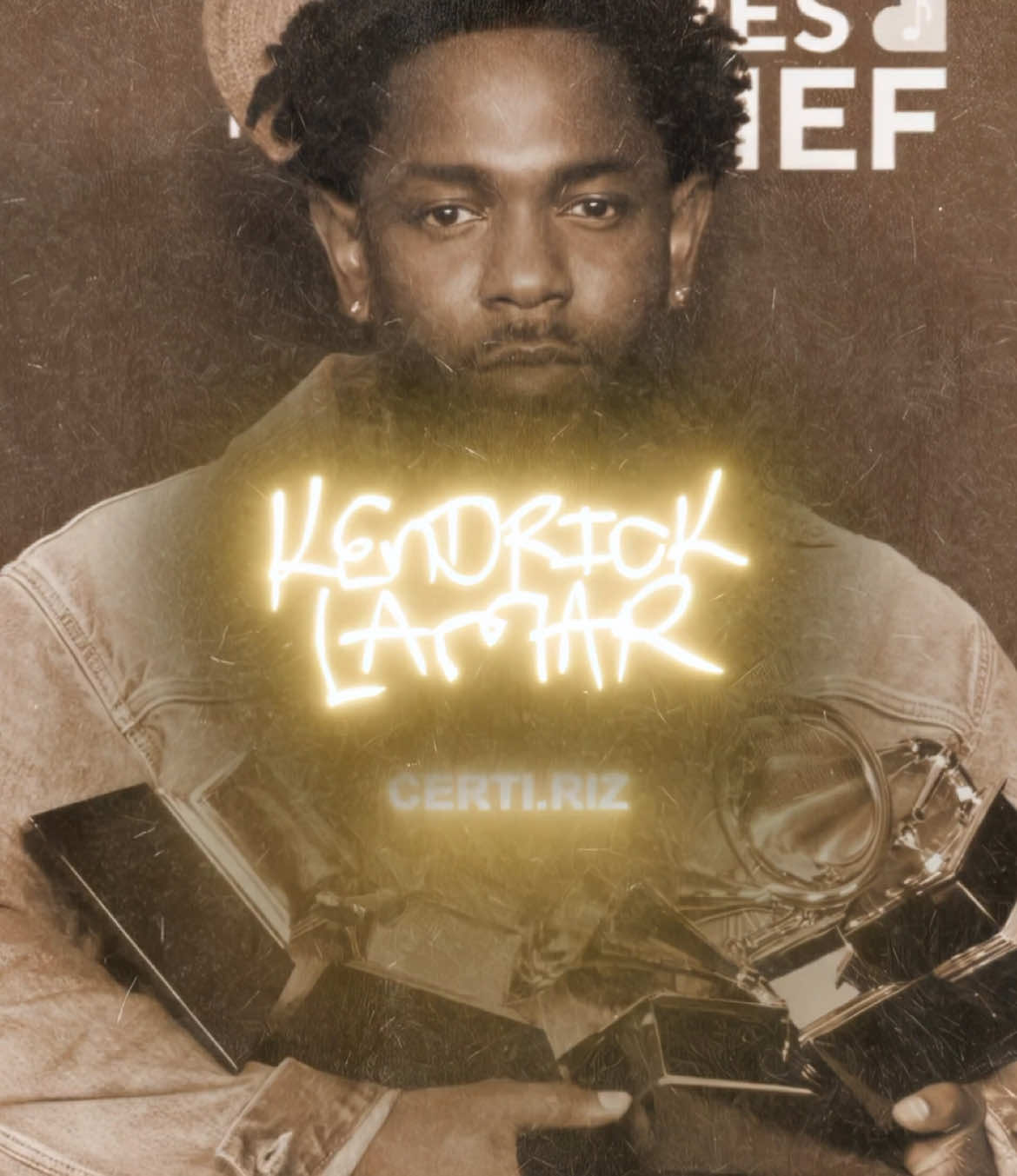 Kendrick Lamar sweeped the grammys!  #fyp #rappers #highquality #edit #kendricklamar #kdot #kanyewest #ye #viral #trending #grammys #trending #certiriz 
