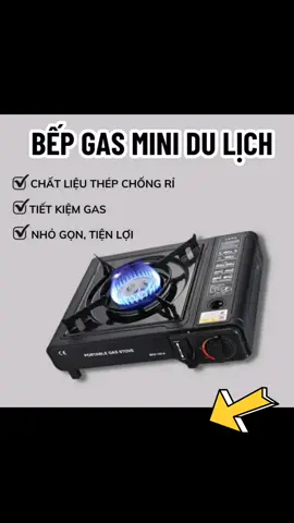 Bếp Gas MINI, bếp Ga Du Lịch Sơn Tĩnh điện, chống gió #bepga #bepgas #bepgamini #bepgasminidangoai #bepgathongminh #trending #thinhhanh #xuhuong 