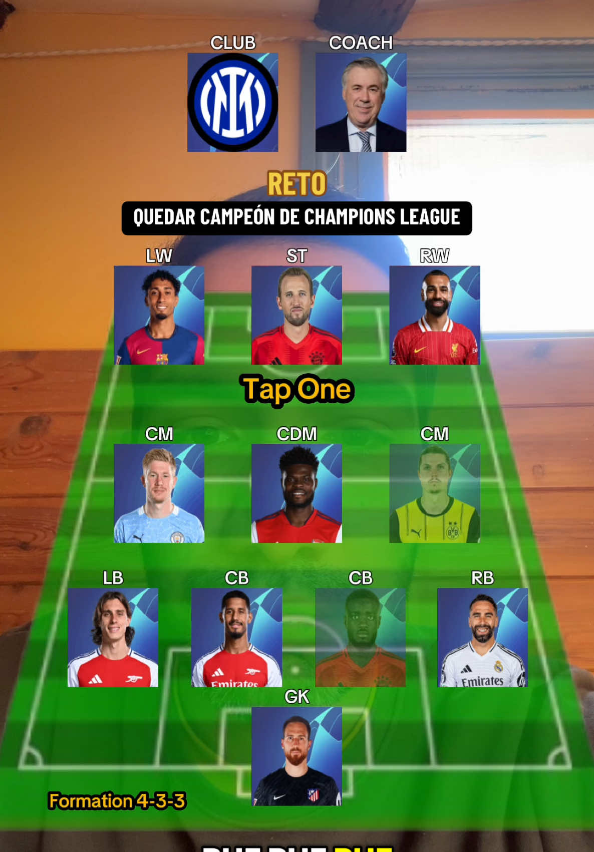 Harry Kane al fin será CAMPEÓN? 🤔 #modocarrera #championsleague #filtrofutbol #futbolistas #ivanfb77 #siiuu 