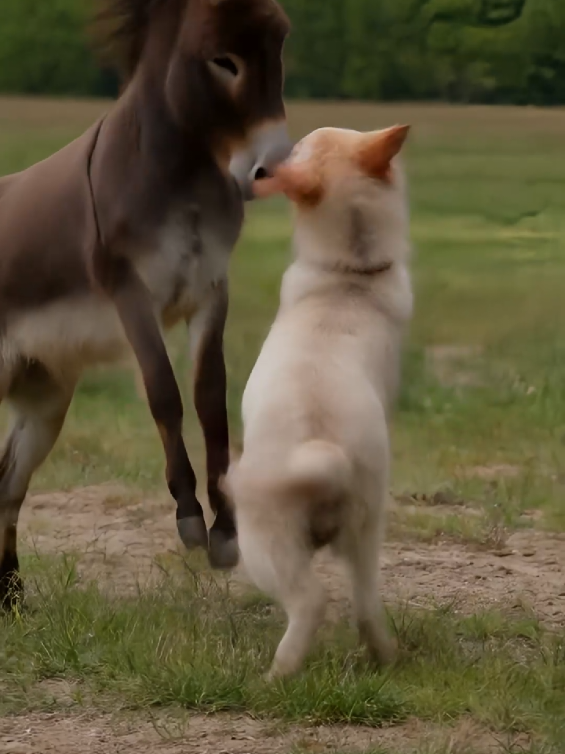 dog vs donkey fight  #viral #video #fyp #unitedkingdom #foryoupage❤️❤️ 