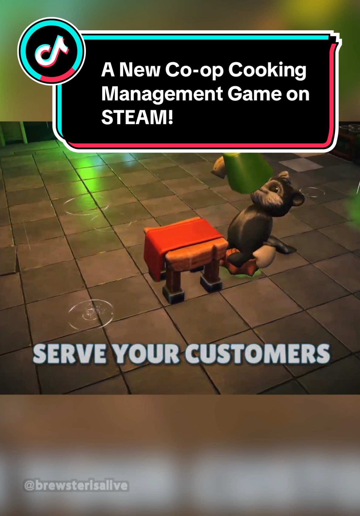 Party Club is A New Co-op Cooking Management Game on STEAM! #newgame #coopgames #multiplayergames #GamingOnTikTok #gamestoplaywithfriends #brewsterisalive #brewsterisgaming #overcooked 