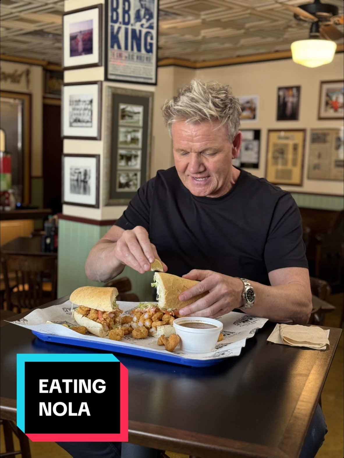 I got a taste of #NewOrleans ahead of the #SuperBowl ! What an amazing food city ! 