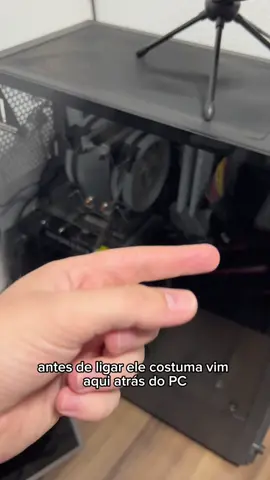 Tutorial completo de como ligar o pc…  Gostou ? Já segue e compartilha !  #viral #dicas #drop #games #Tech 