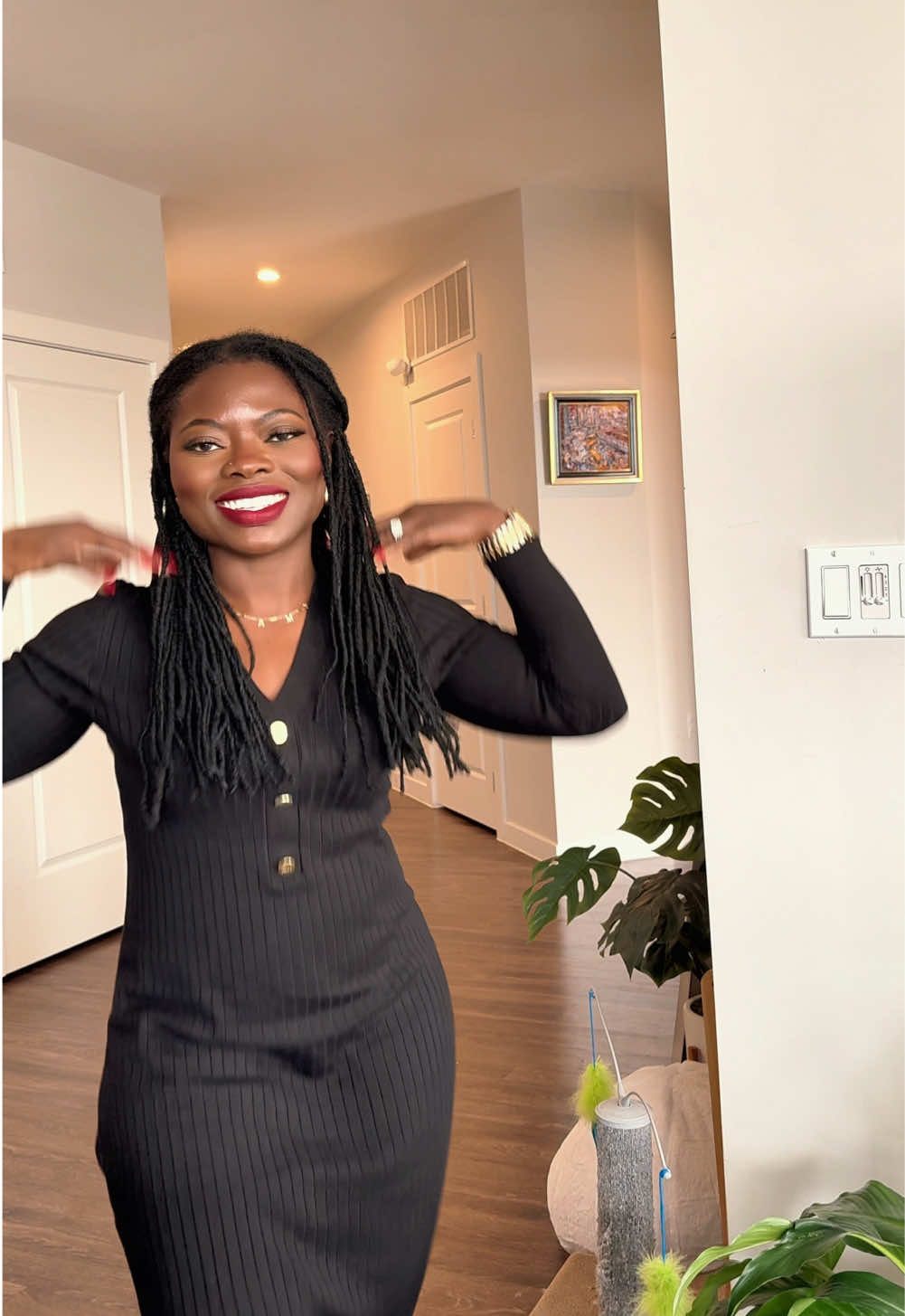 💋  #Locs #Blackgirltiktok #OutofMyScrubs 