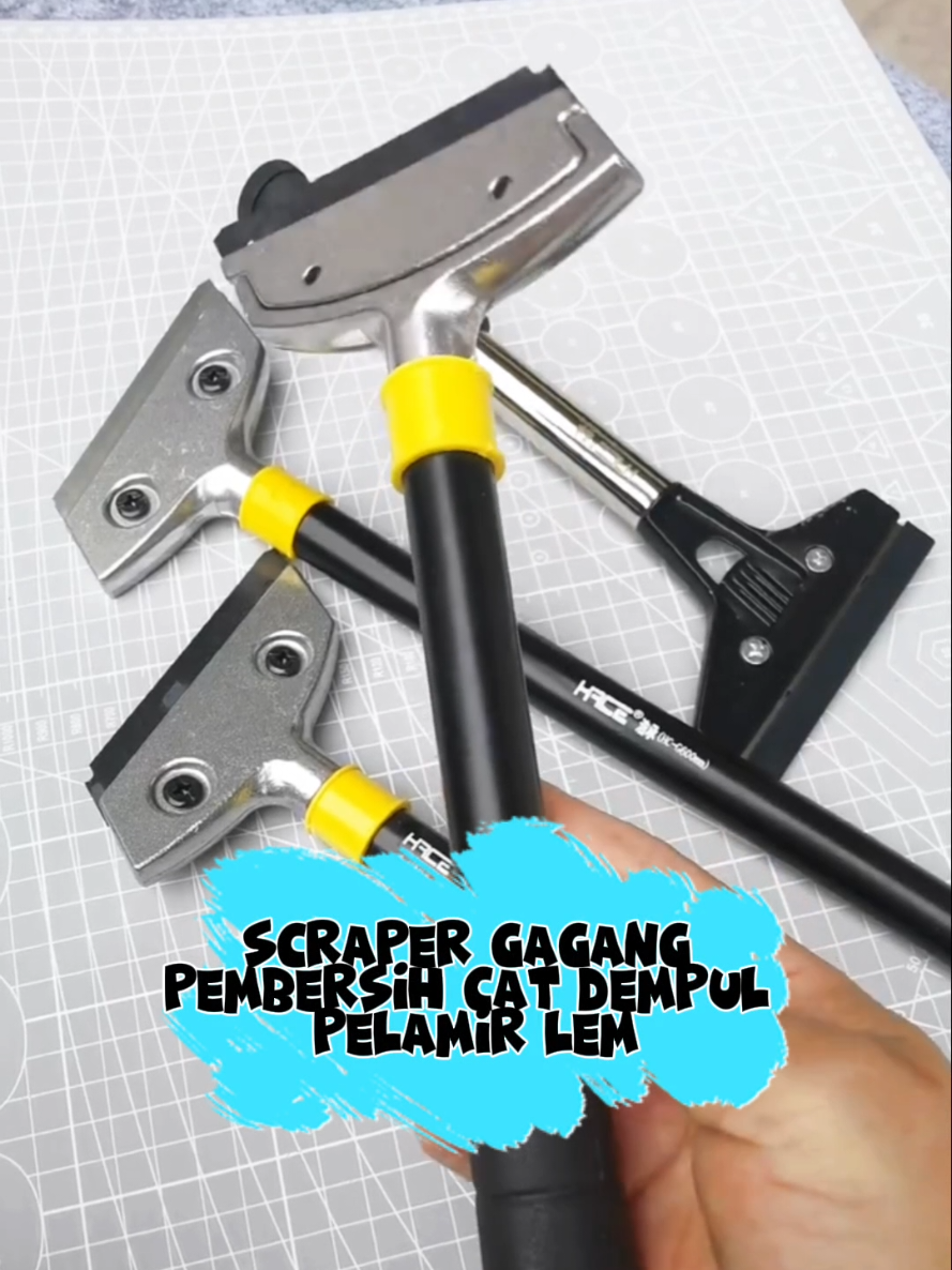 scrape pembersih pelamir cat lem dengan ujung mata pisau cutter#scraper #cuantanpabatas #borongbelanja55 
