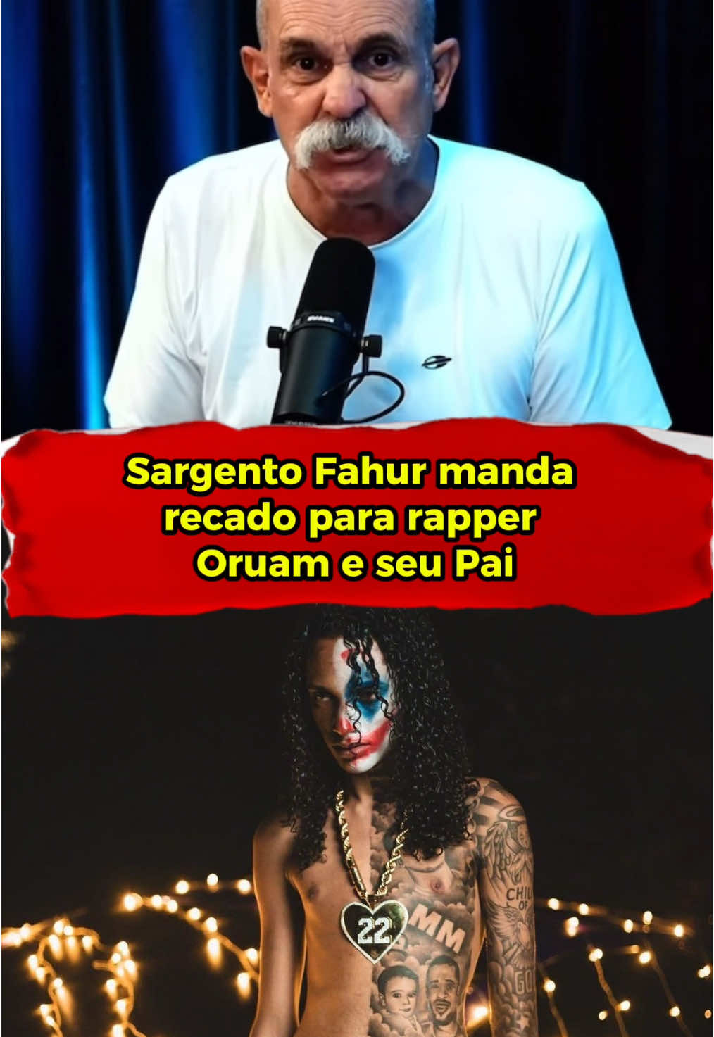 Coisa tá ficando séria 🤯 #oruam #fahur #sargentofahur 