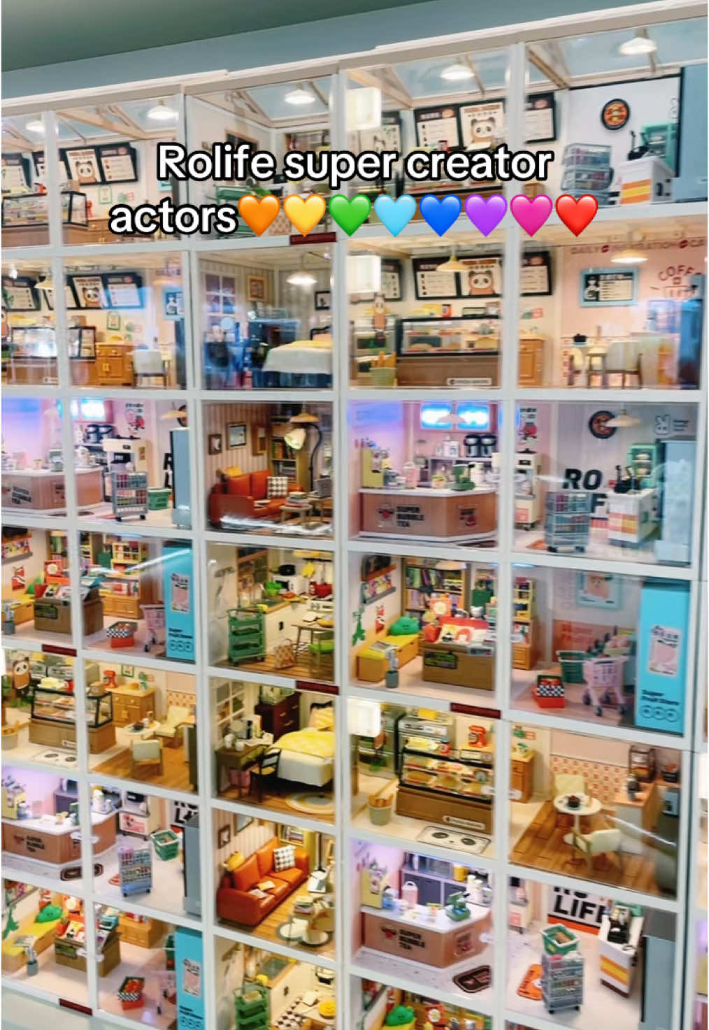 Let me introduce you-Rolife super creator miniature world ❤️‍🔥#rolife #supercreator #miniature #buildingblocks #rolifeminihouse #rolifeminiatures #rolifediy #tinyhouse #decoration #DIY 