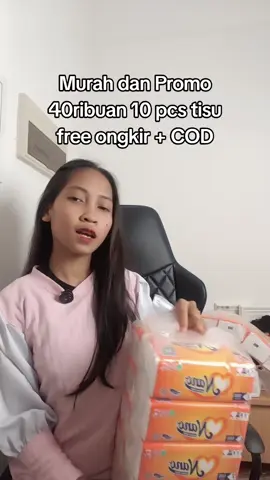 Murah dan Promo 40ribuan 10 pcs tisu free ongkir + COD #tissuemurah #tisumurah #tissue #tisu 