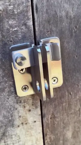 Stainless Steel Safety Hasp Door Lock for Bathroom Bedroom Door Catch Latch#Thickened stainless steel door lock clasp # high efficiency utility # hardware tools # good stuff sharing #fyp #foryou #tiktokshop #goodthing 
