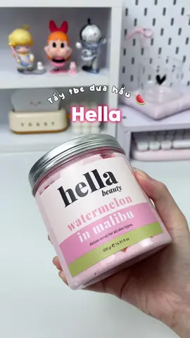 Tẩy tbc dưa hấu Hella #hellabeauty #taytebaochet #taydachet #taydachetduahau #duahau #watermelon #taytbc #fyp 