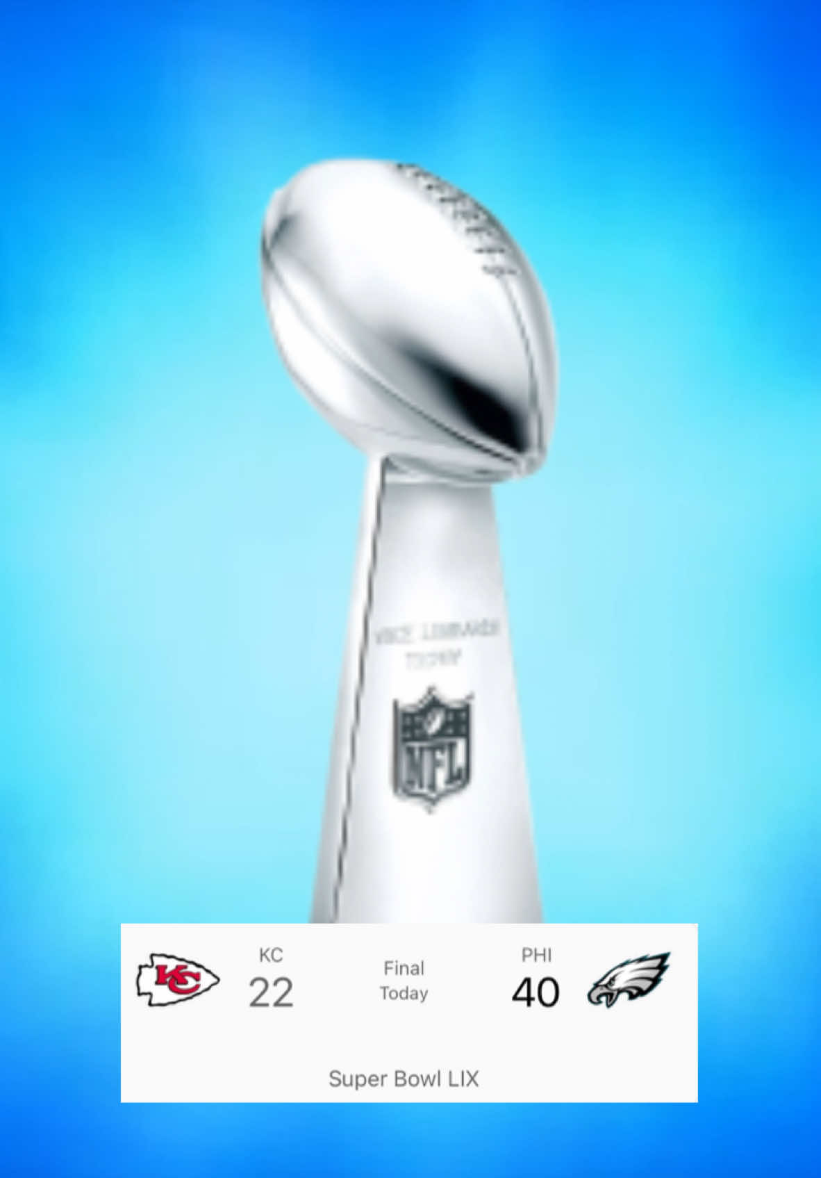 The Philadelphia Eagles are Super Bowl LIX Champs #eagles #nfl #SuperBowl #sblix
