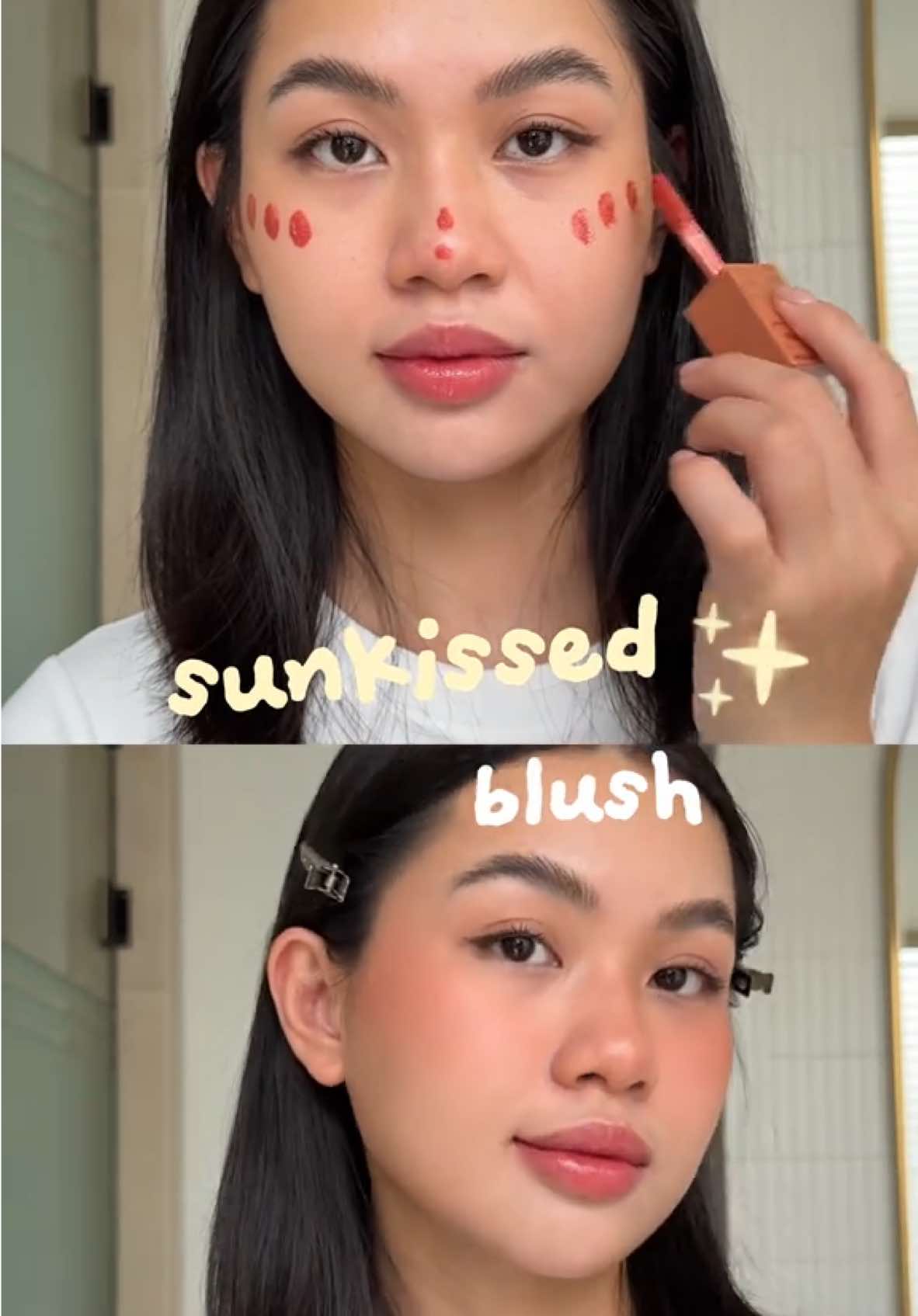 Má hồng kem mới của Maybelline xinh xĩu đúng kiểu sunkissed lunnnnn #goclamdep #thuvienmakeup #maybelline #sunkisser