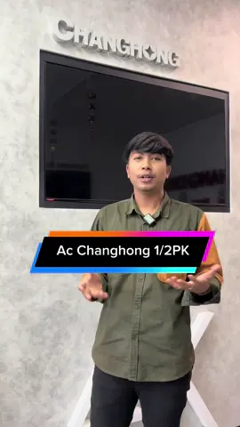 AC split Changhong 1/2PK canggih dan awett bangettt… #promomurah #changhong #changhongindonesia #acchanghongmurah #acchanghong1/2pk #acmurahberkualitas 