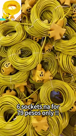 Grabi ang mahal nito sa labas, pero dito kay tiktok ₱94 pesos lang may heaby duty kana ng extension wire! #extensionwire #homesupplies #heavydutyextensionsocket #wireextension #heavyduty #extensioncordsocket #viral #tiktok#fyp 