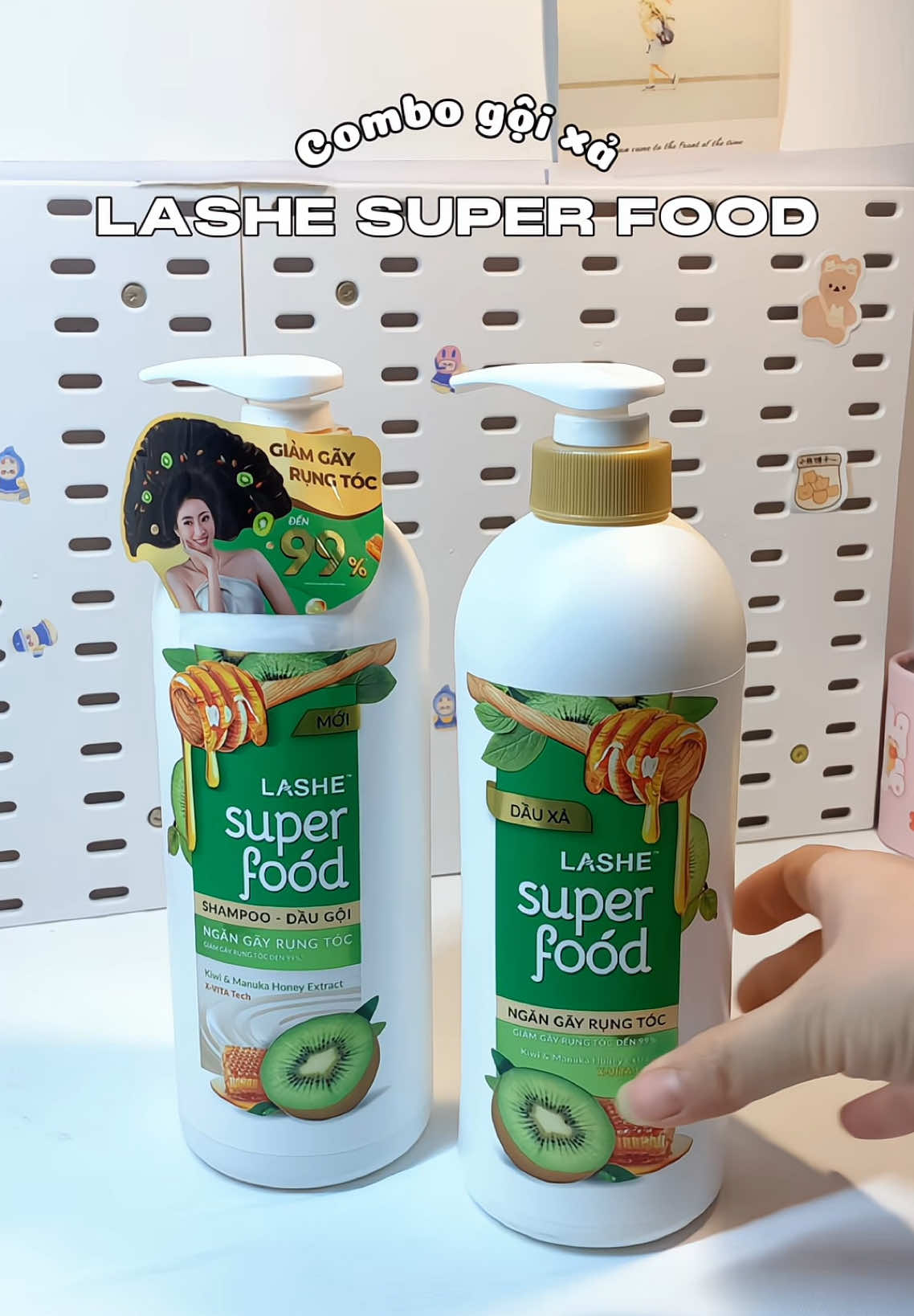 Thơm và mượt lắm lun á #review #unboxing #lashesuperfood #combogoixa #xuhuong #viralvideo 