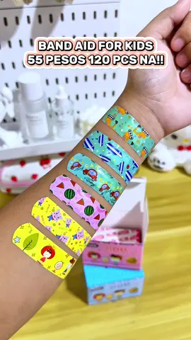 WATERPROOF BAND AID FOR KIDS #bandaid #emergencykit #waterproof #affordable #firstaid #kids #school #household 