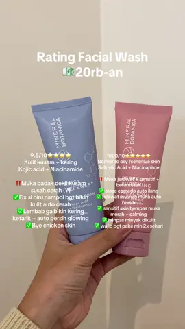 Facial foam 20rb-an nih boss!! #mineralbotanica