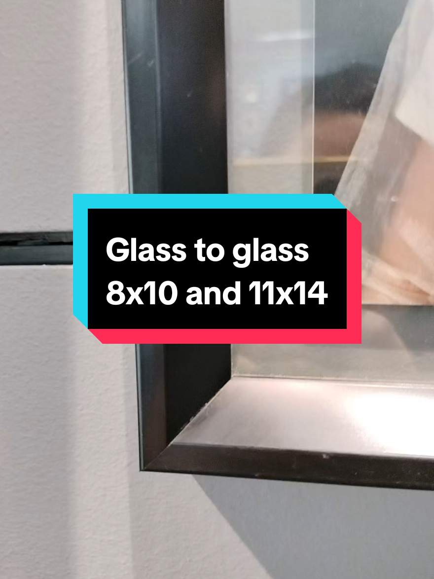 Glass to glass Frame 8r and 11r #toga #picture #frame #glasstoglass #glassframe #glass #toga #graduation #fypage #fyp #photo #photography #photoshoot 