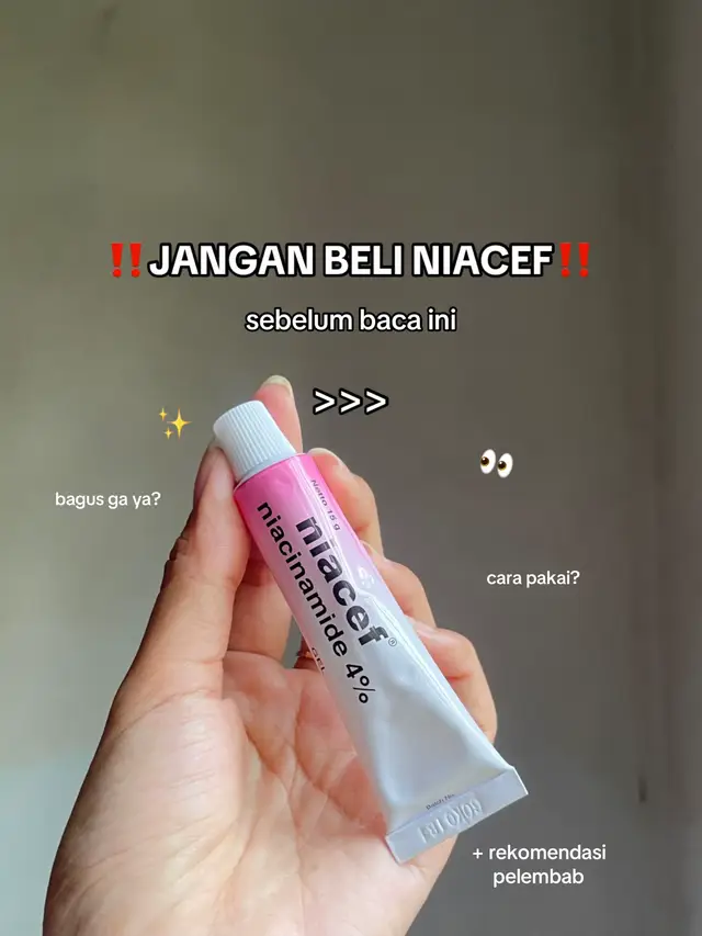 #niacef #salep #jerawat 