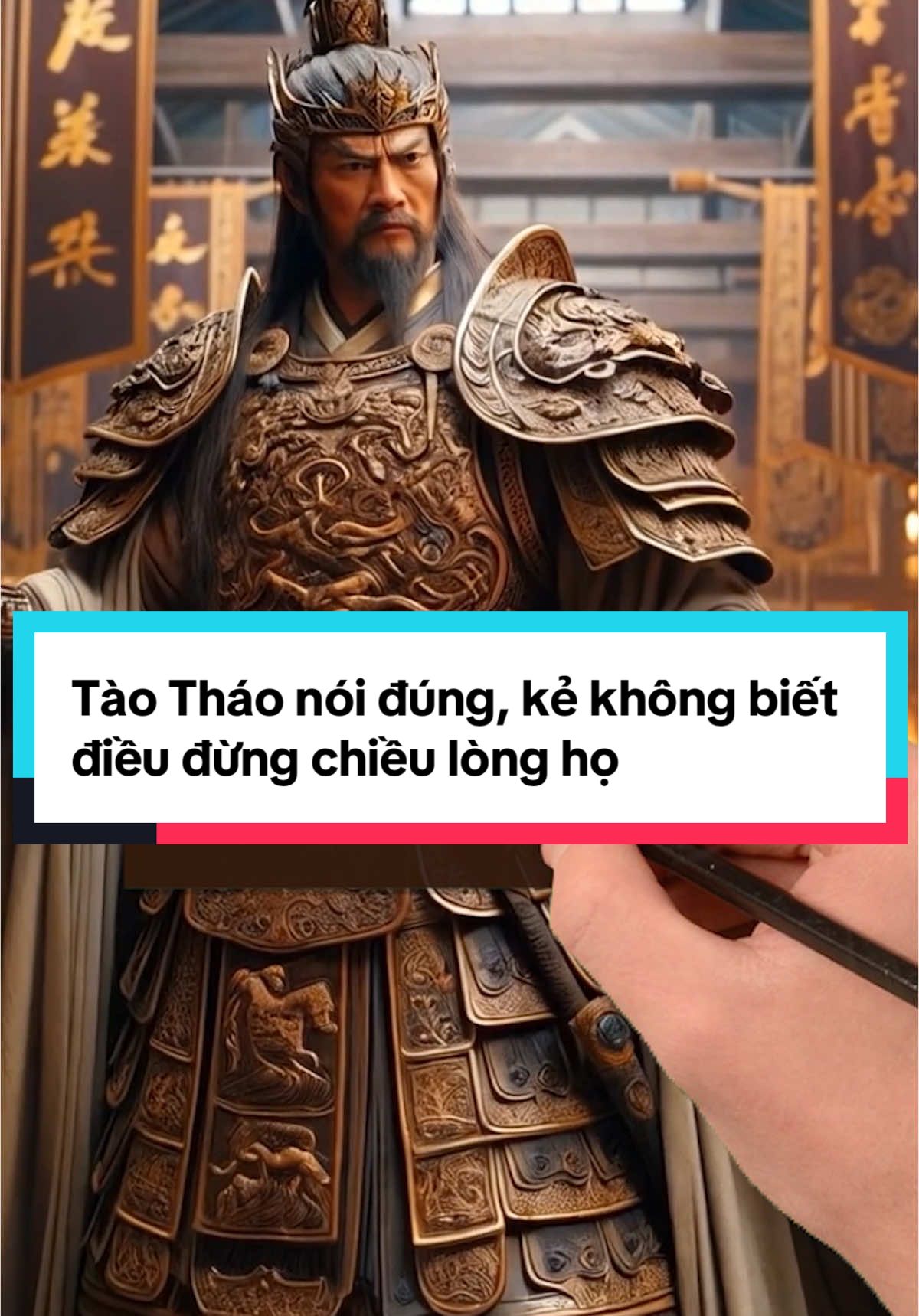 Tào Tháo nói đúng, kẻ không biết điều, đừng chiều lòng họ. Người vô ơn thì đừng có rộng lượng. #baihoccuocsong #muuluocconhan #LearnOnTikTok 