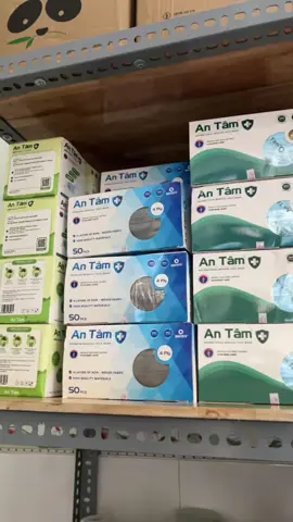[DoubleSShop] - Hộp 50 cái khẩu trang y tế An Tâm 4 lớp kháng khuẩn người lớn | An toàn, tiện lợi, thoải mái