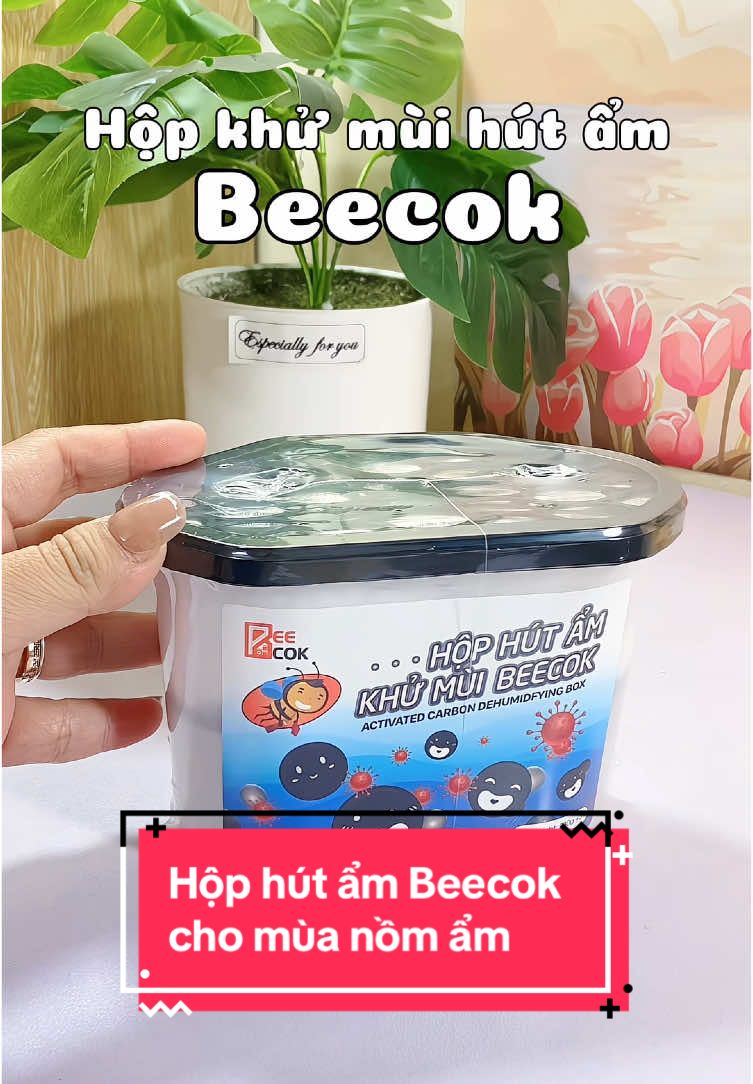 Giải pháp hiệu quả cho mùa nồm ẩm. Hộp hút ẩm khử mùi Beecok #h#hophutambeecokh#hophutamkhumuib#beecokt#thuthushoppingx#xuhuongv#viral