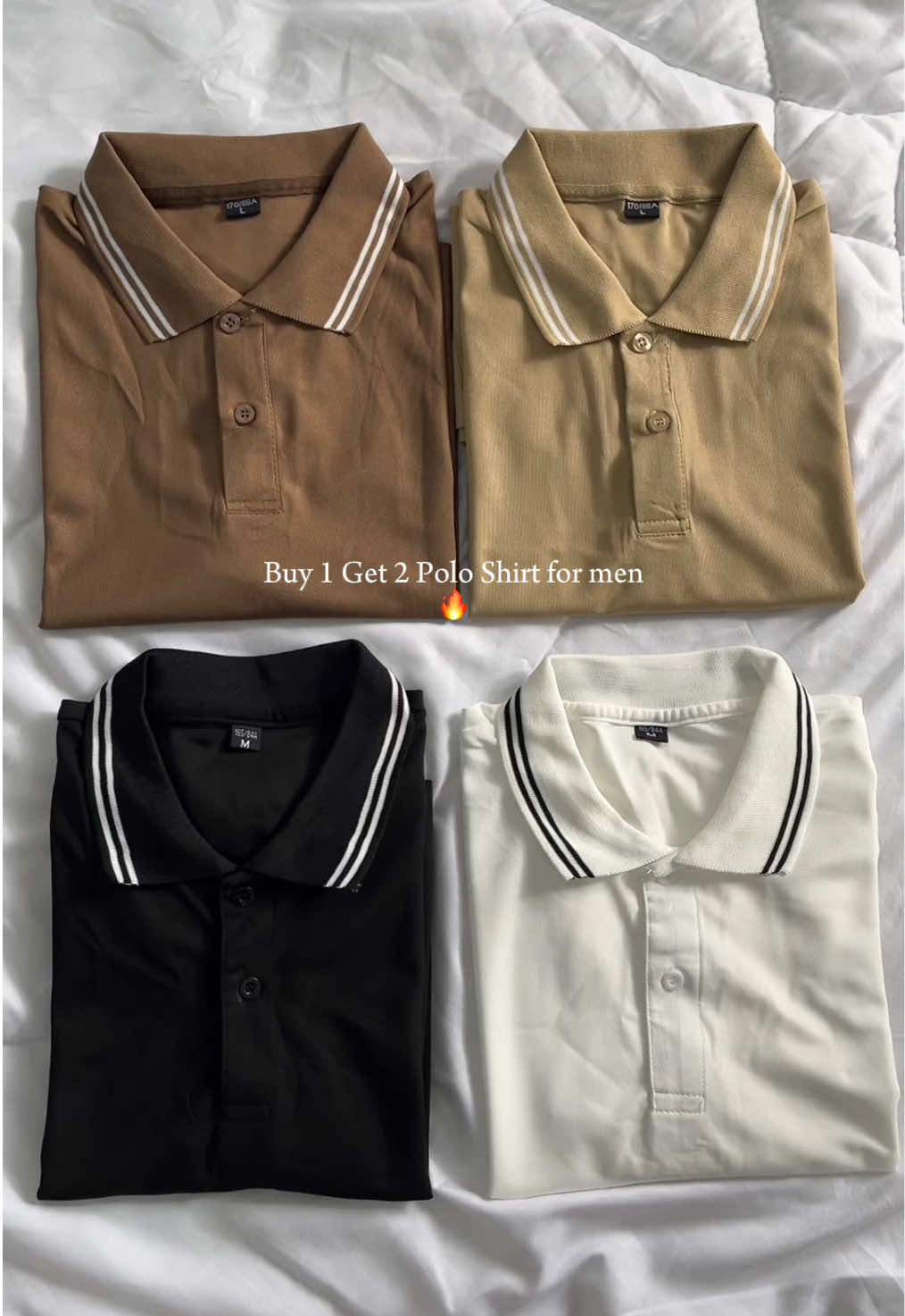 Buy 1 Take 1 Polo Shirt for men🔥 #polo #poloshirtformen #menclothes #buy1take1 #schoolfriendlytops #fyp #fyppppppppppppppppppppppp 
