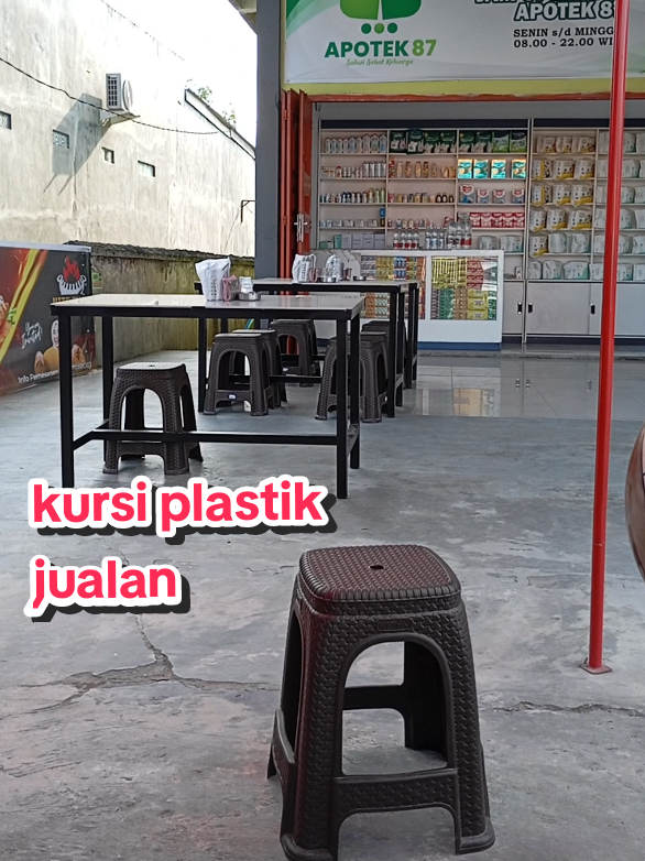 rekomendasi kursi plastik untuk jualan #kursiplastik #kursiplastikmurah #kursibakso #bangkuwarteg🚀 #kursiplastikrotan #kursiwarung 