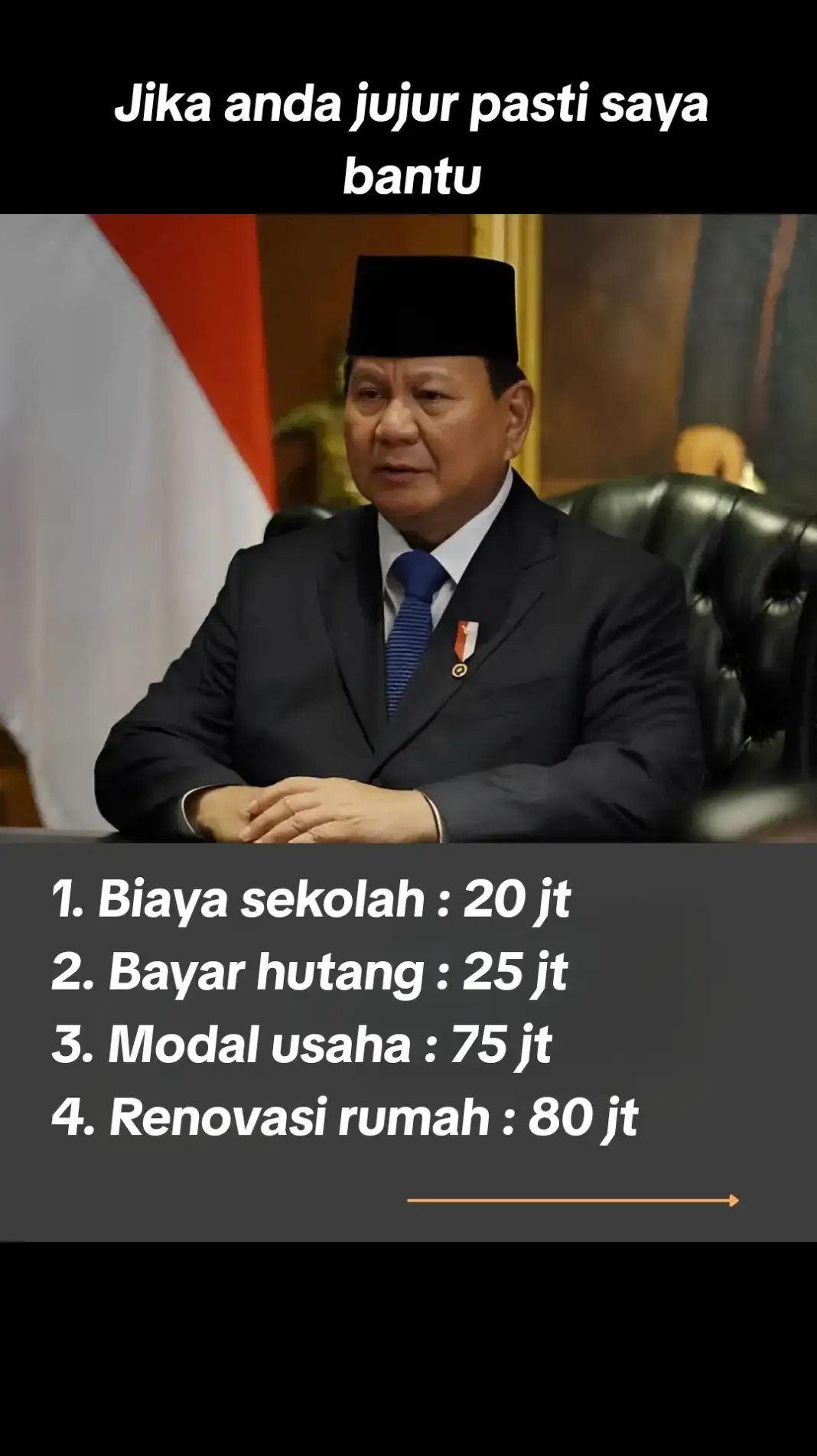 #prabowo #prabowosubianto #prabowopresiden2024 #president #berbagiituindah #bantuan #masyarakatindonesia #foryou #fypage #fyppppppppppppppppppppppp #kunfayakun #xybca 