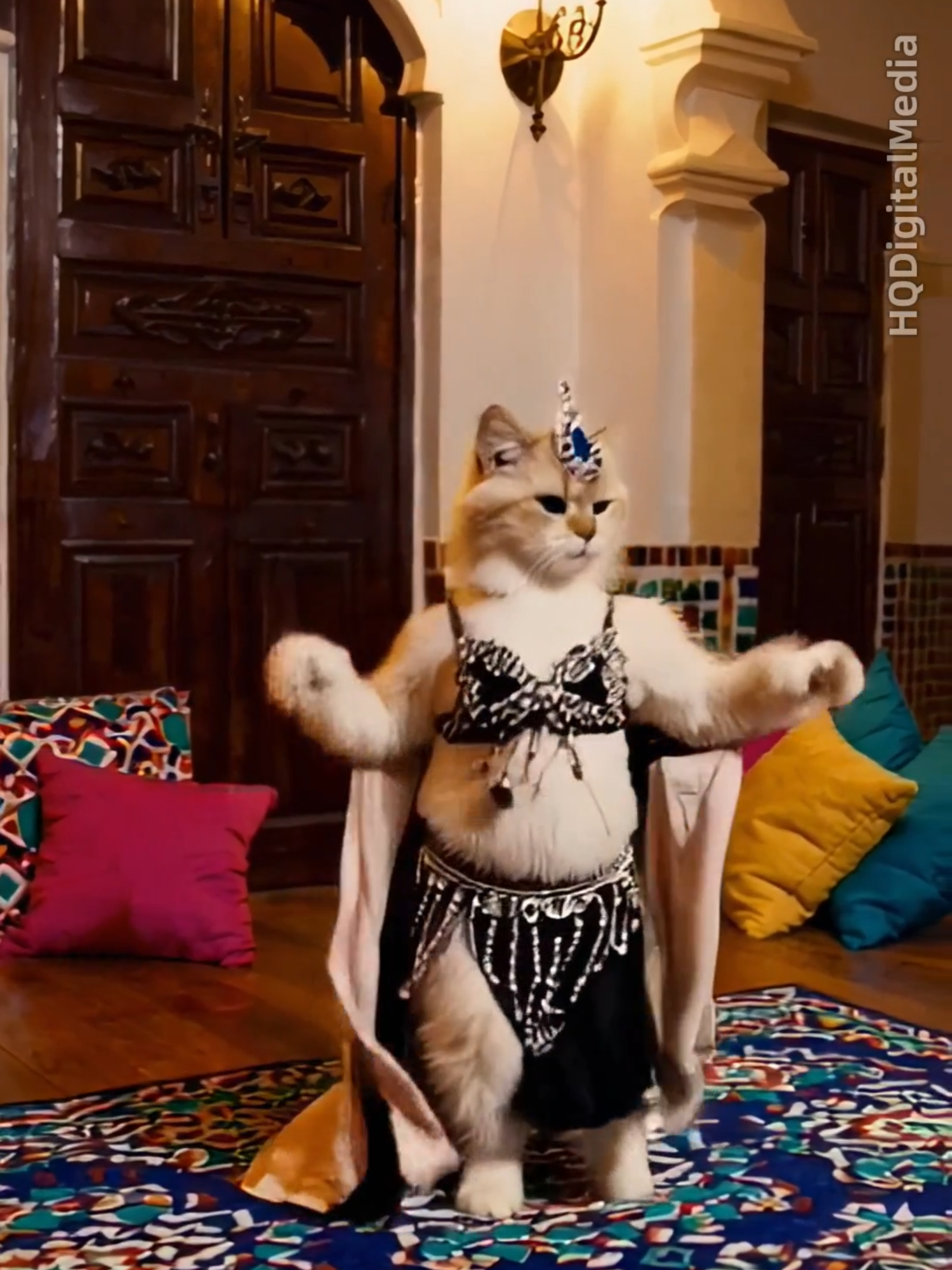 Hibeena Hibeena!  #cats #bellydance