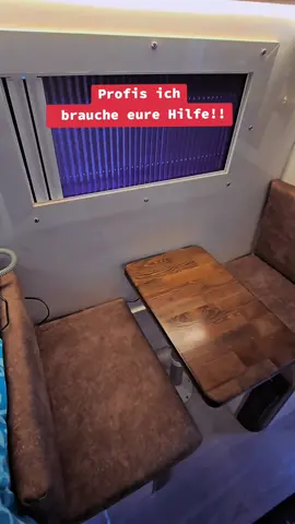 Ich bin für jeden Vorschlag dankbar 🙏🙏 #handwerk #camper #hilfe #danke #vanlife #van 