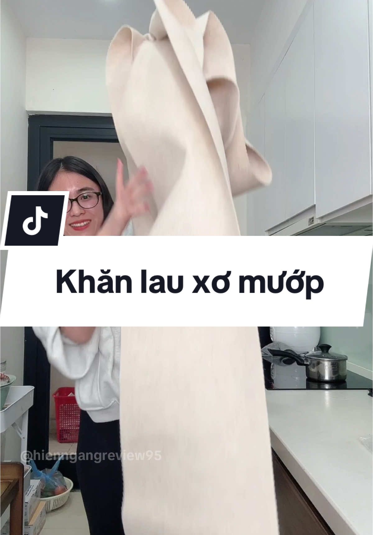 Khăn lau xơ mướp siêu thấm hút, các bác nên thử #khanlauxomuop #khanlaubep #khanlaudanang #khanlaubepdanang #review #hienngangreview✅ #xuhuong #viral 