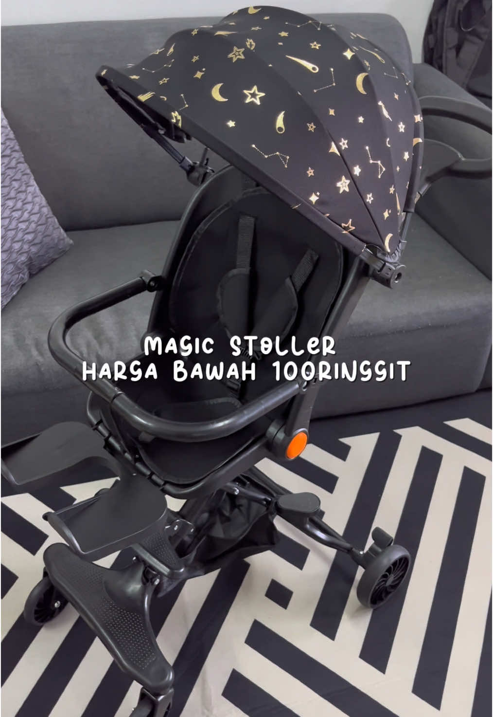 Finally jumpa magic stroller murrr dooh tapi kualiti tiptop nak pasang pon senang tau ! #stroller #magicstroller #magicstrollermurah #magicstrollertwoway #strollermurah #strollerbayi #strollerlipat 