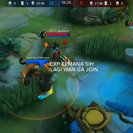 Jangan Tanya Exp Kemana #yuzhong #yuzhongtiktok #adumekanik #mlbb #mobilelegends #fyp #fypシ #lapulapu 