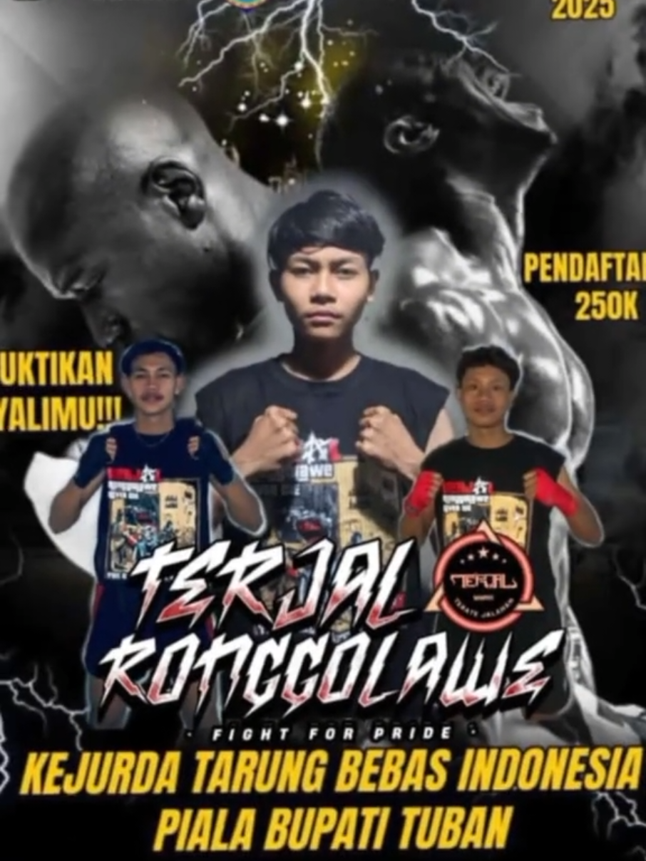 ndalanan menguasai gelanggang panggah wani..  soale terjal bosss❤️‍🔥❤️‍🔥❤️‍🔥 siap maramaikan kejurda tarung bebas tuban #terjal #terjalronggolawe #foryou 