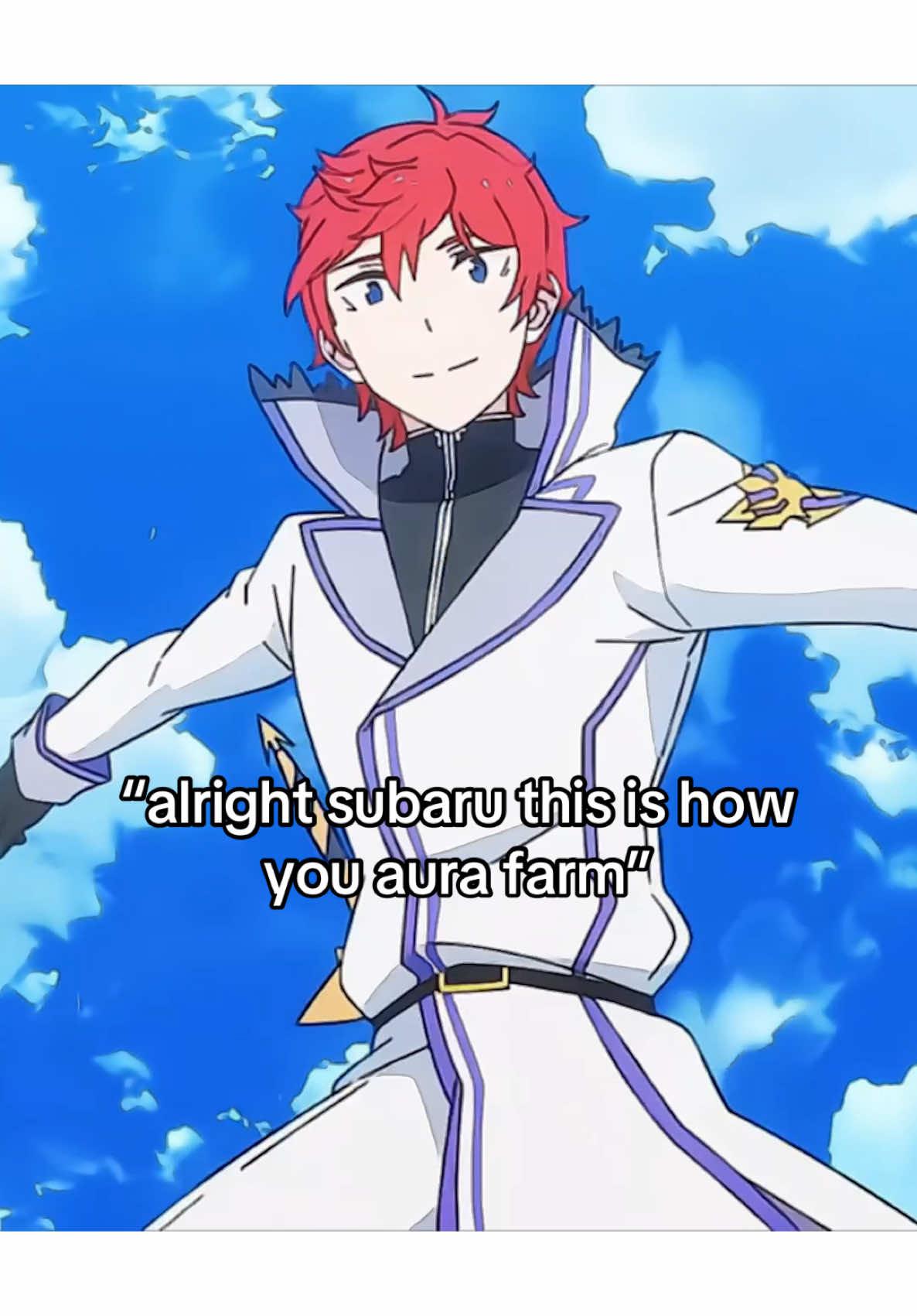 still my goat tho 😭 #rezero #subarunatsuki #brainrot #rezerostartinglifeinanotherworld #rezerokarahajimeruisekaiseikatsu @Reinhard Van Astrea 