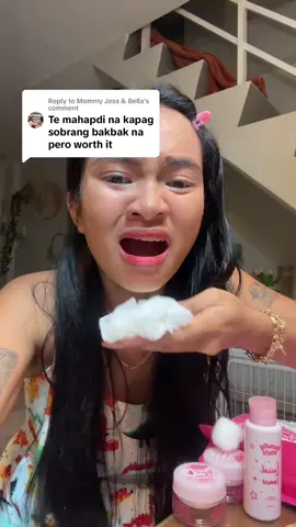 Replying to @Mommy Jess & Bella normal? mahapdi na agad 3days palang?😭❤️ pero nakikita ko natutuyo pimple ko oks lang to?😭🥺 welp#budolsbysmc #mgaantimami #viral #youglowbabe 