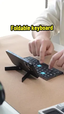This is an awesome #foldablekeyboard you can work anywhere AND it is a #travelkeyboard #foldingkeyboard #minikeyboard #bluetoohkeyboard #keyboard #wirelesskeyboard #DealsForYouDays #dealsforyou #foldablekeyboard #portablekeyboard